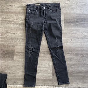 adriano goldschmied super skinny ankle jeans